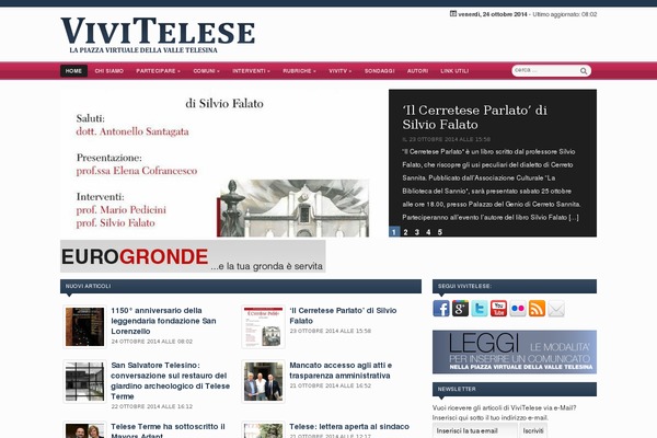 vivitelese.it site used Newspaper