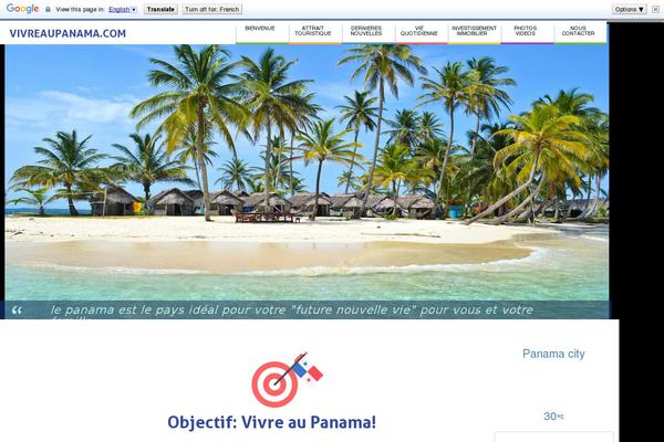 vivre-au-panama.com site used Vivreaupanama