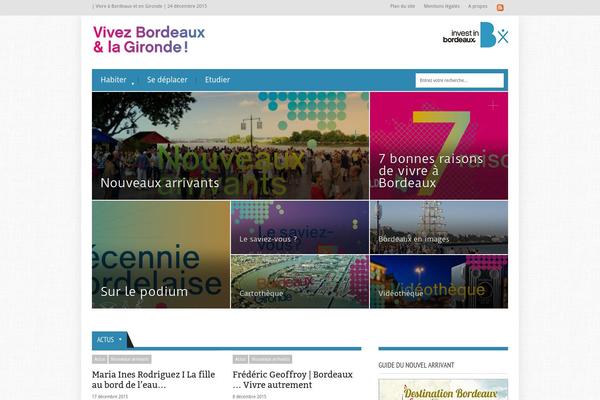 vivre-bordeaux.com site used Extranews