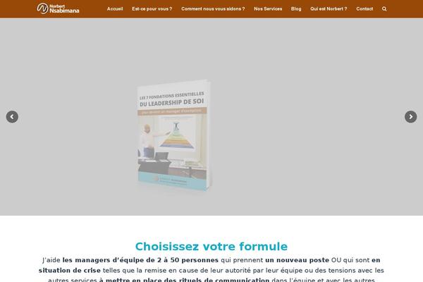 Total theme site design template sample