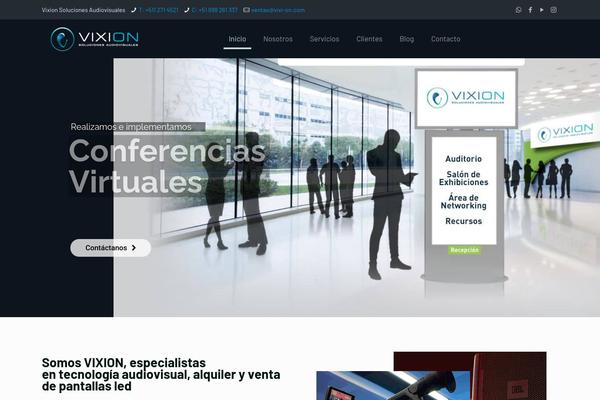 Site using Revolution Slider plugin
