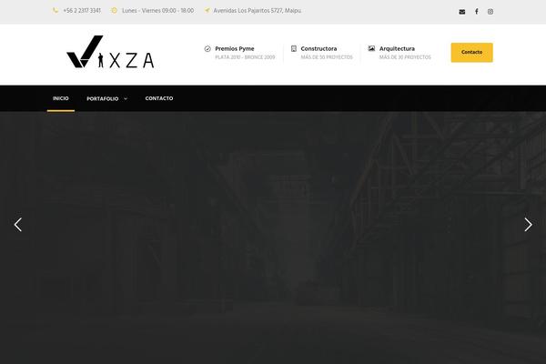 vixza.cl site used Realfactory