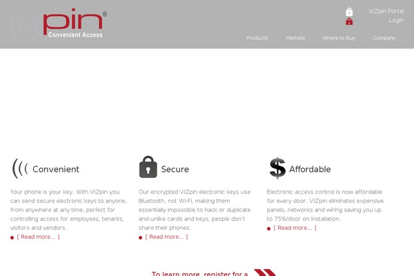 vizpin.com site used Vizpin_theme_v1
