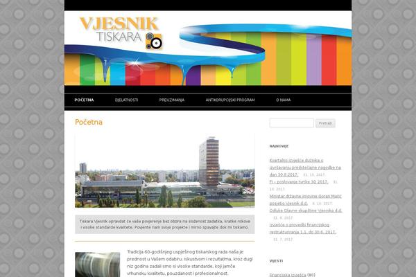 vjesnik theme websites examples