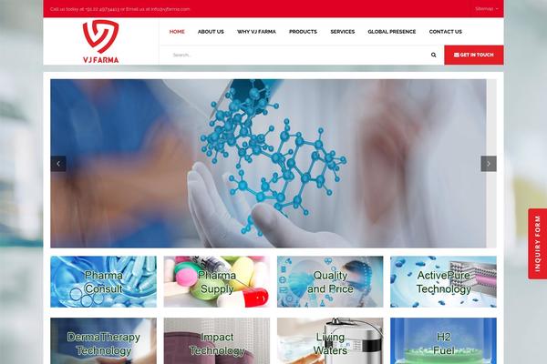 vjfarma.com site used Pharmacy