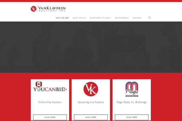 Salient Child theme site design template sample