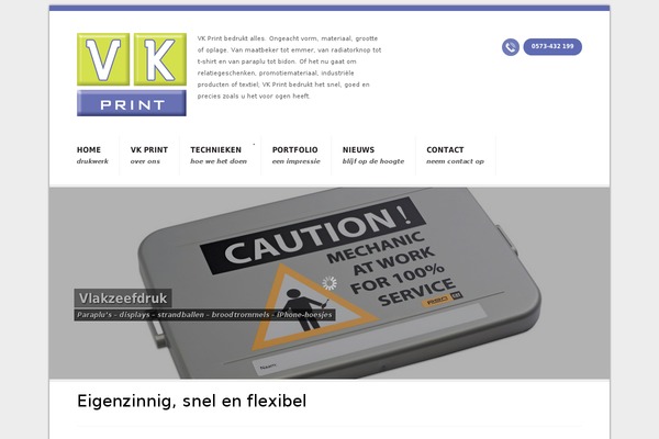 vkprint.nl site used Helm