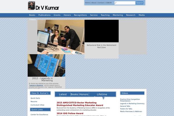 vkumar.com site used Drvkumar