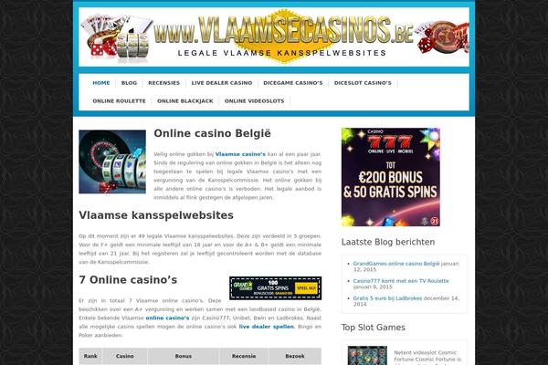 vlaamsecasinos.be site used Slots Theme