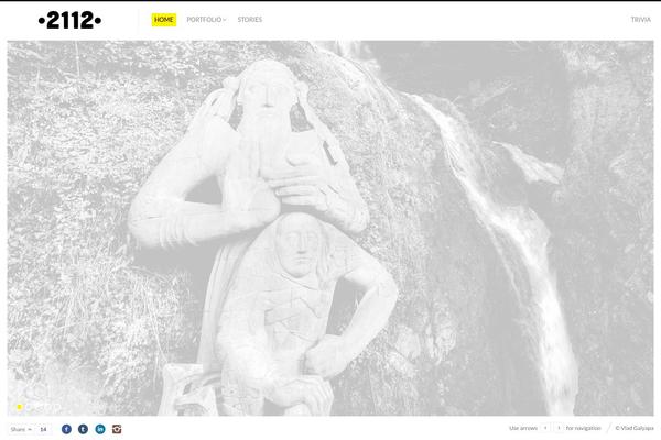 Fluxus theme site design template sample