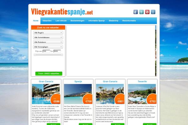 brainz_vakantiesite theme websites examples