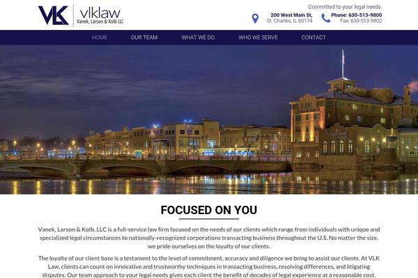 vlklawfirm.com site used Theme-vlklaw