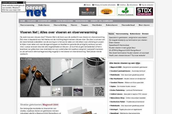 vloeren-net.nl site used Vloer