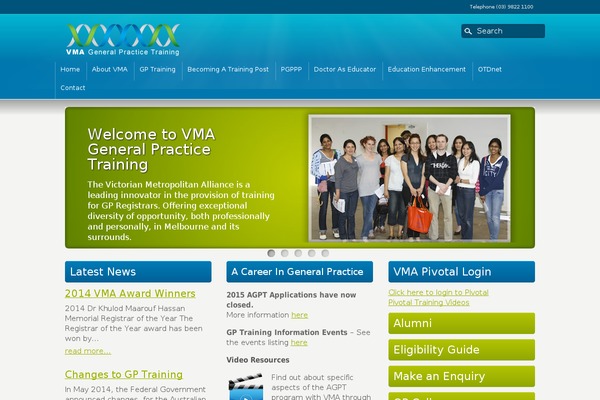 vma.com.au site used Vma
