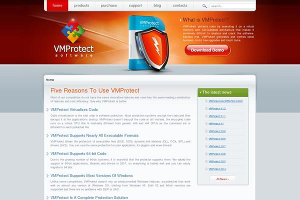 vmpsoft.com site used Vmp