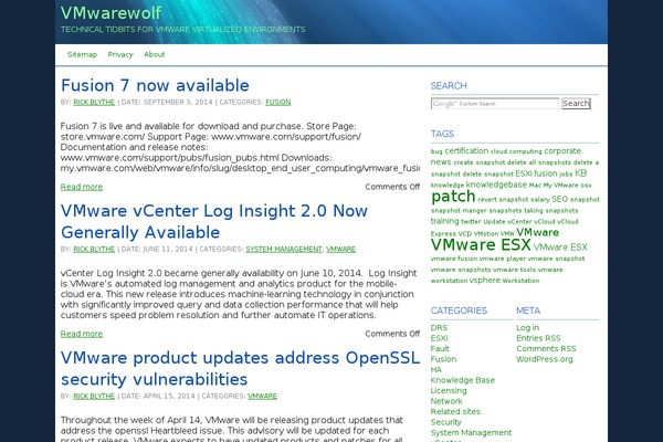 vmwarewolf.com site used Adsticle