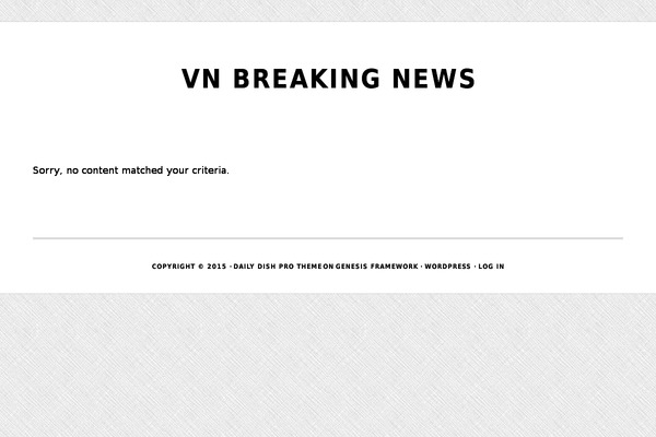 vnbreakingnews.com site used Daily Dish Pro