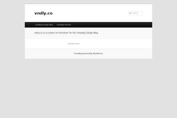 Twenty Eleven theme site design template sample