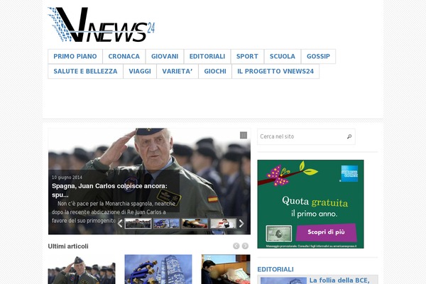 vnews24.it site used Vnews24-theme