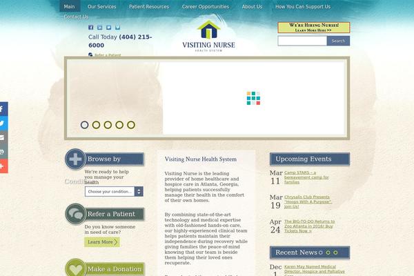 vnhs.org site used Visiting-nurse