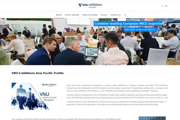 Enfold theme site design template sample