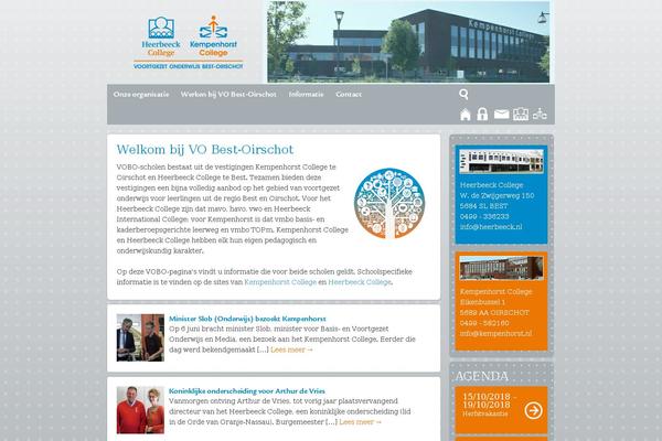voboscholen.nl site used Vobo