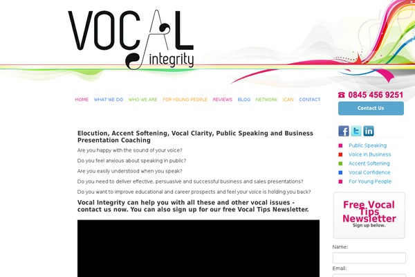 vocalintegrity.co.uk site used Vocalintegrity