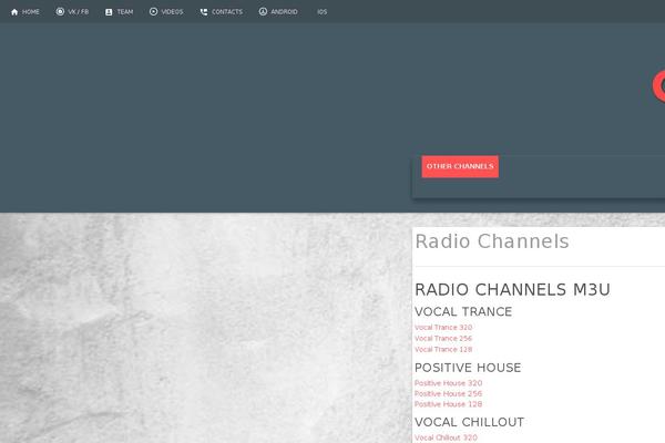 vocaltrance.ru site used On-air