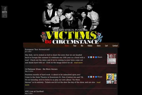 Site using Floating Social Media Links plugin