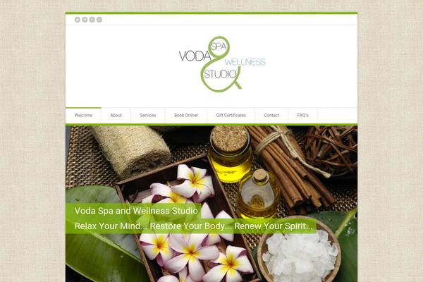 Organic Shop theme site design template sample