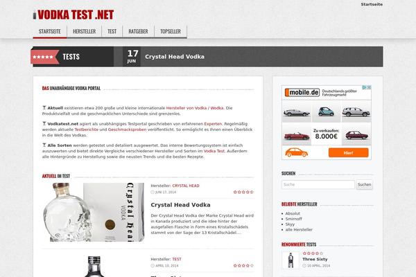 TrustMe theme site design template sample