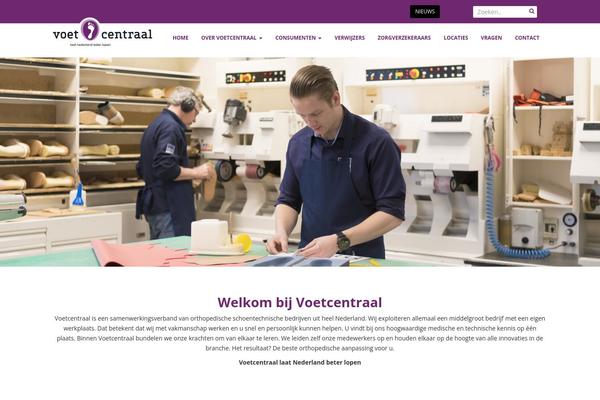 voetcentraal.nl site used Voetcentraal