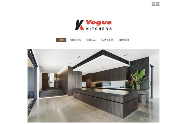 Total theme site design template sample