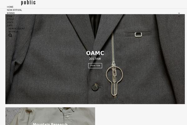 voice-public.com site used Wp-public