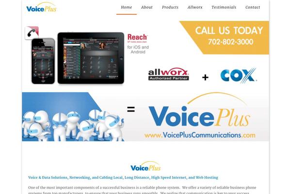 voicepluscommunications.com site used Omni