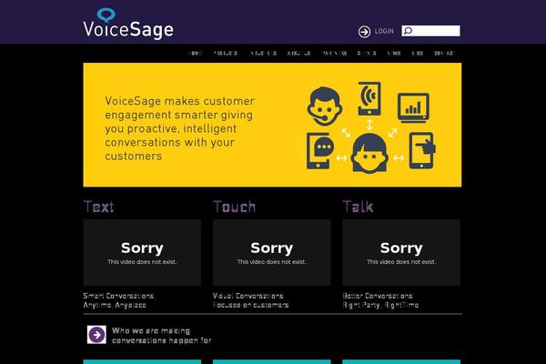 voicesage.com site used Voicesage