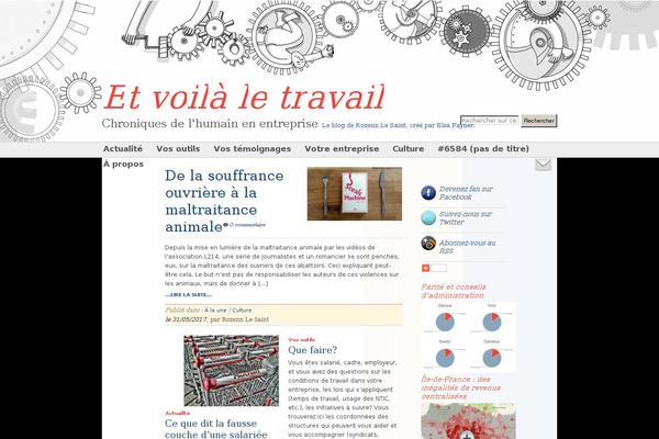 voila-le-travail.fr site used Voila_le_travail
