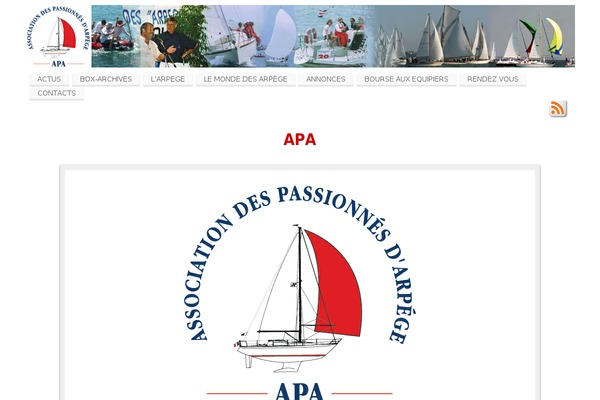 voilier-arpege.com site used Mantra