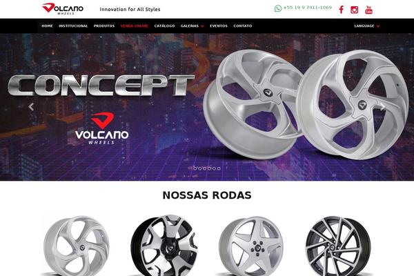 volcanowheels.com.br site used Volcano