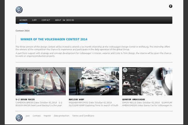 volkswagen-design-contest.com site used Magnet_107