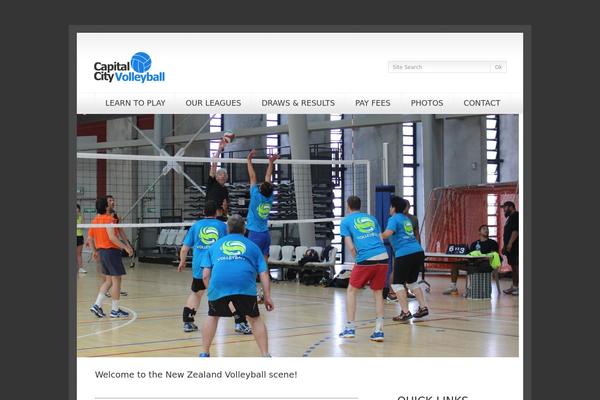 volleyball.co.nz site used Theme1200