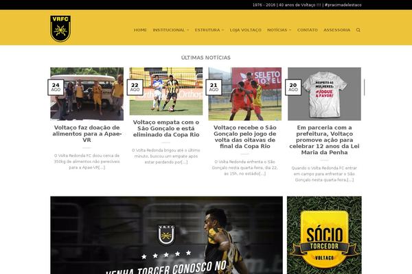Flatsome theme site design template sample