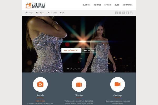 Collab theme site design template sample