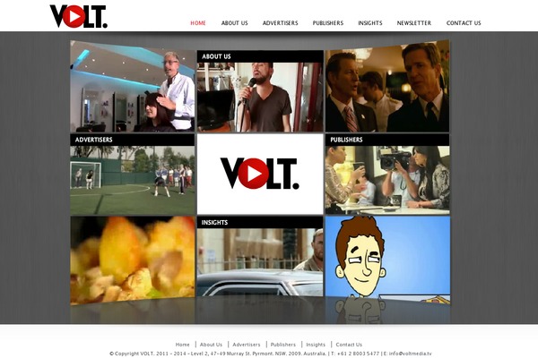 voltmedia.tv site used Studioeo