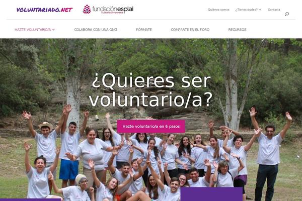 voluntariado.net site used Voluntariado