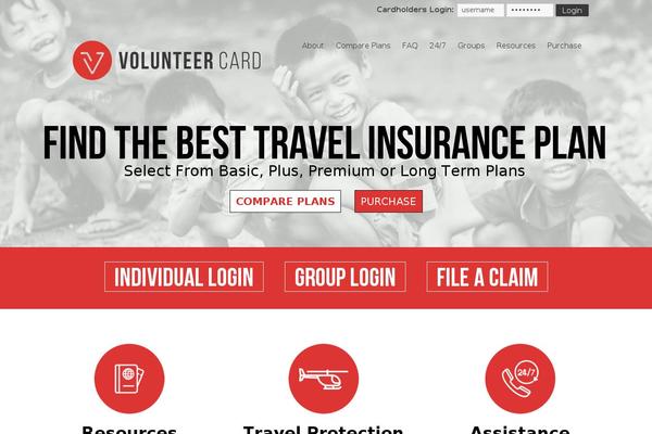 volunteercard.com site used Platinum