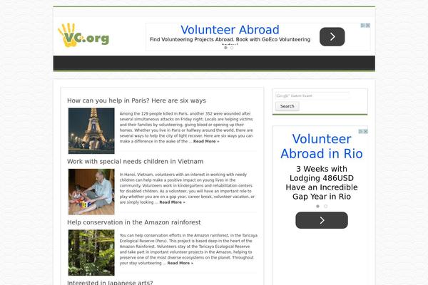 Sahifa  website example screenshot