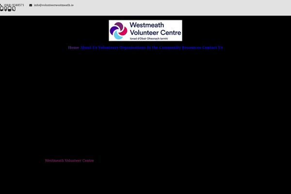volunteerwestmeath.ie site used Total Child