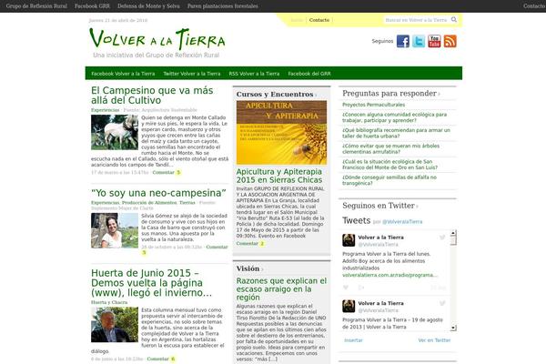 volveralatierra.com.ar site used Volvertierra