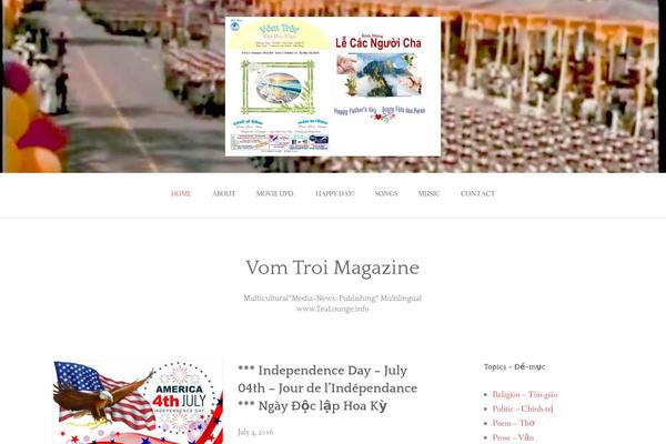 vomtroimagazine.com site used Vivacity Lite